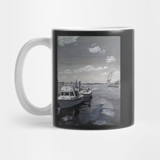 Gray Skies - Acrylic Painting Mug